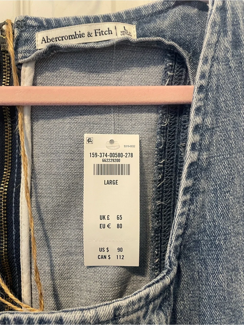 Abercrombie & Fitch denim dress - Picture 3 of 3